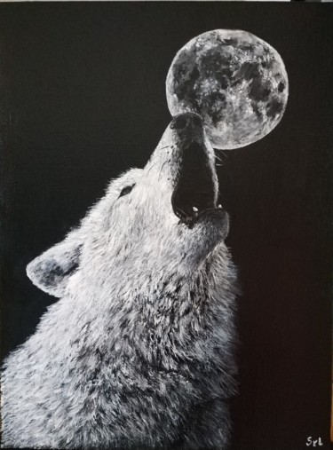 Le loup et la lune